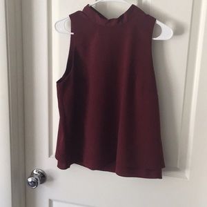 Maroon Top